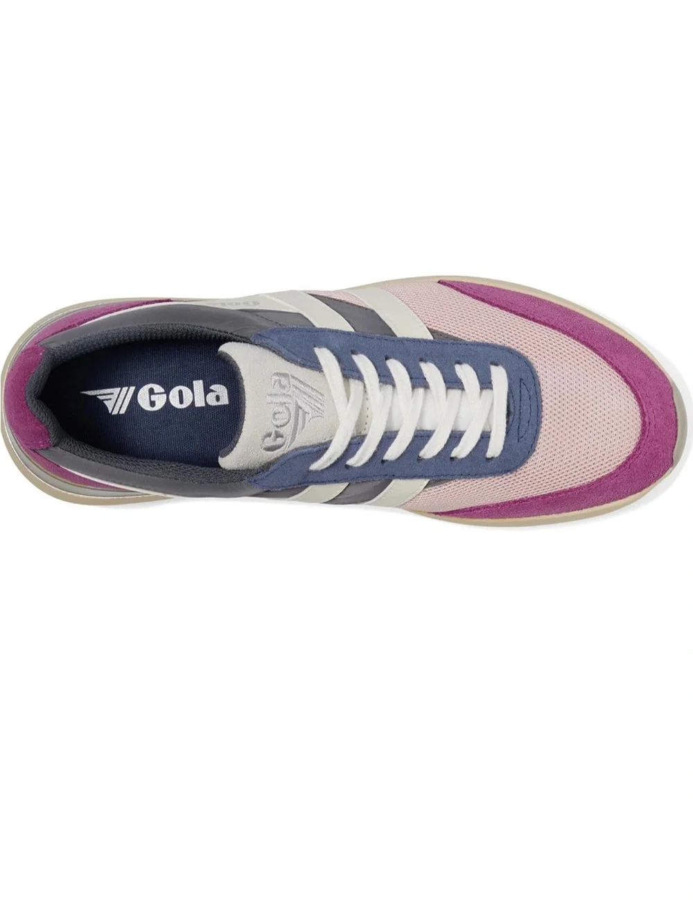 New Gola Womens Raven Sneakers size 5 Pink - Picture 2 of 6
